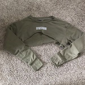 SOLD Gymshark cropped sweatshirt